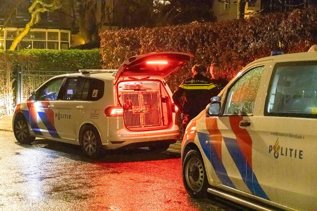 Zoekactie naar persoon met vuurwapen