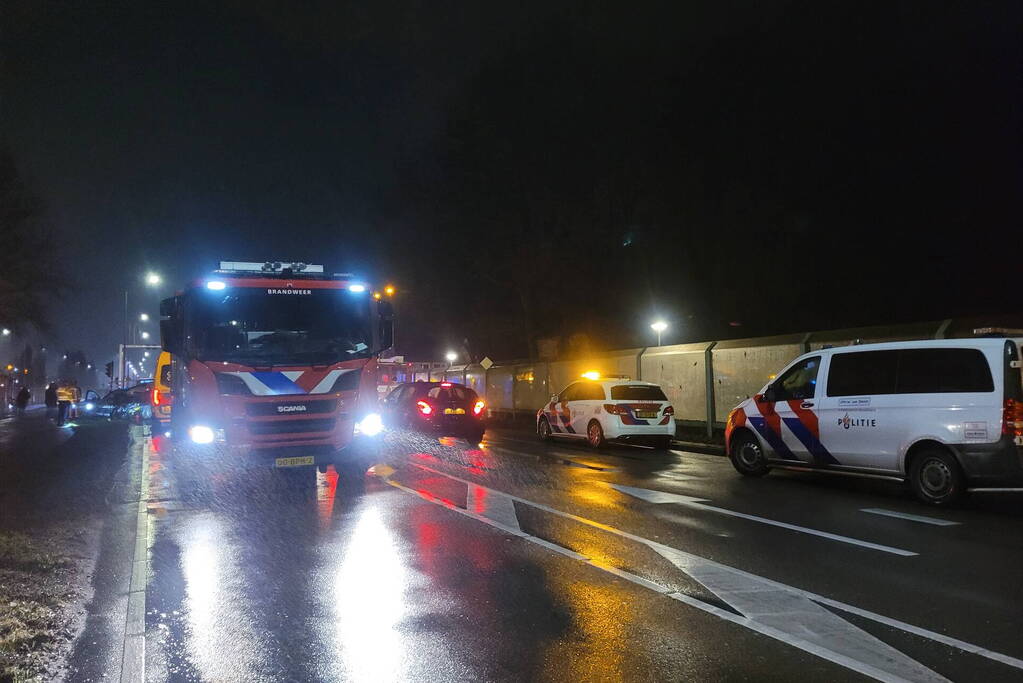 Meerdere voertuigen betrokken bij ernstig ongeval