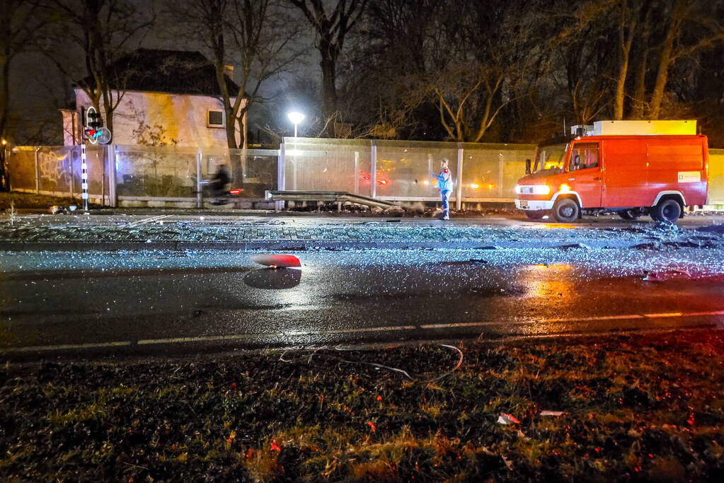 Meerdere voertuigen betrokken bij ernstig ongeval