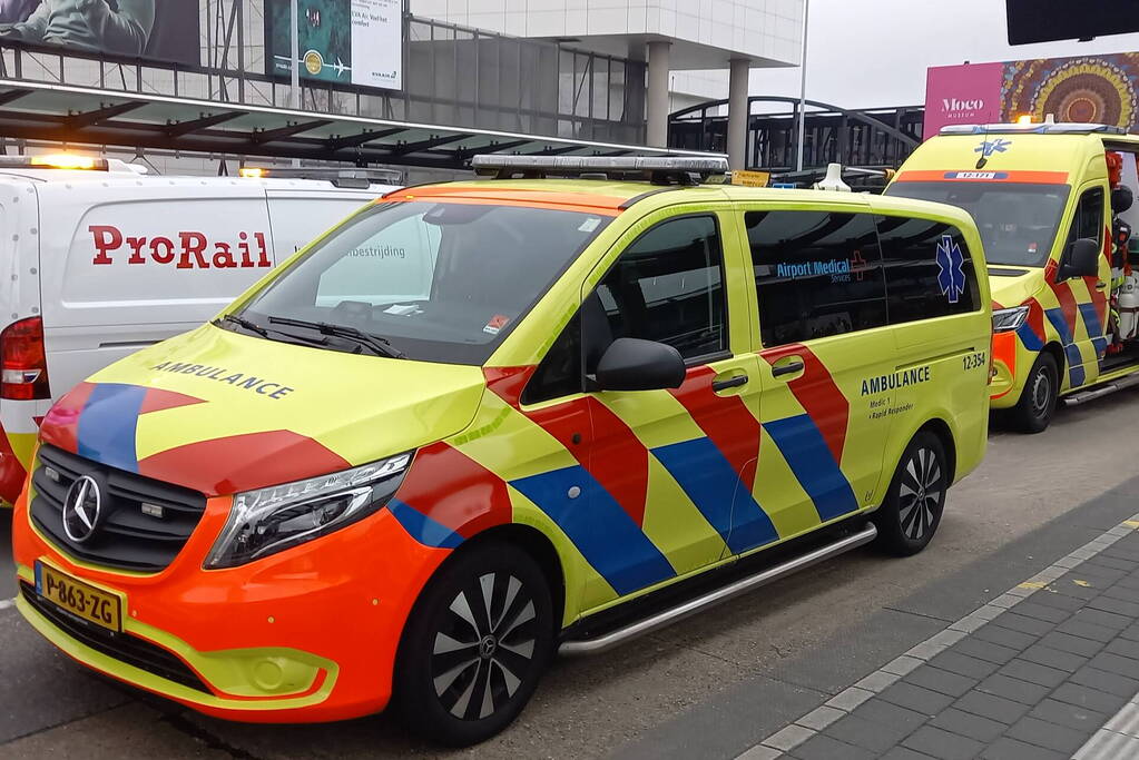 Treinverkeer Schiphol gestremd door aanrijding