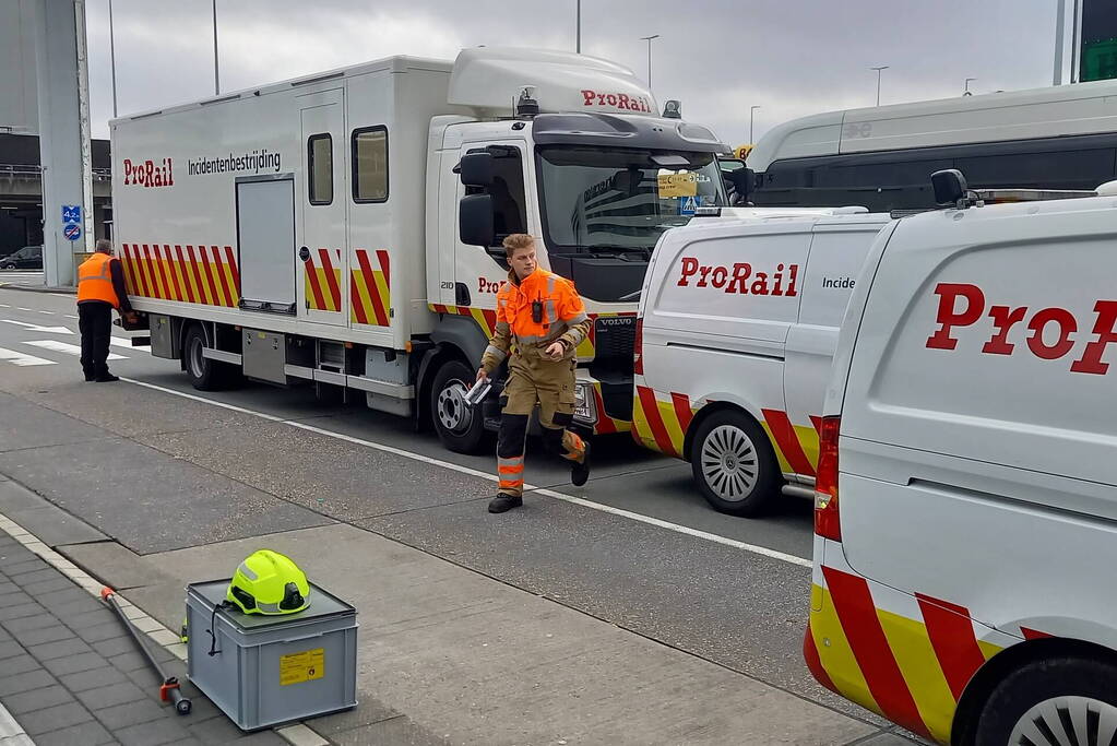 Treinverkeer Schiphol gestremd door aanrijding