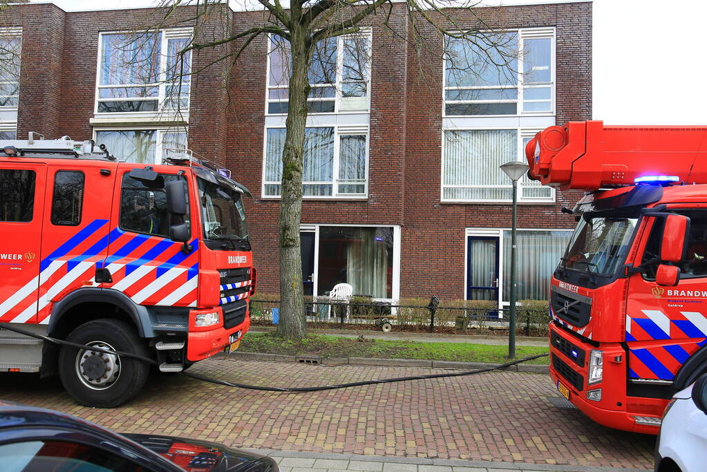 Brandweer ingezet voor vlam in de pan