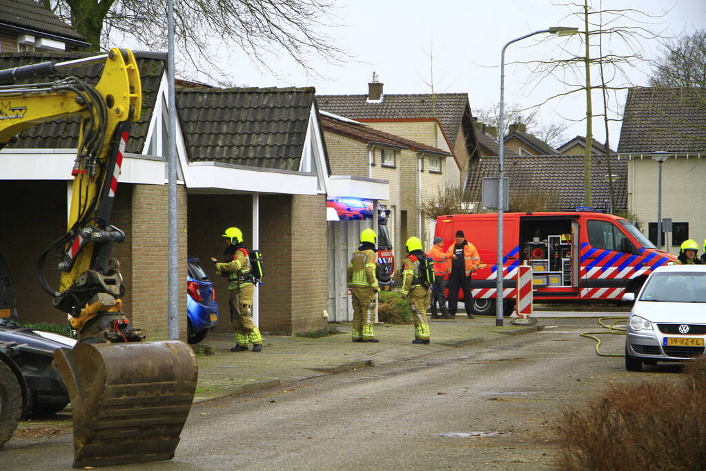 Woningen ontruimd wegens gaslekkage