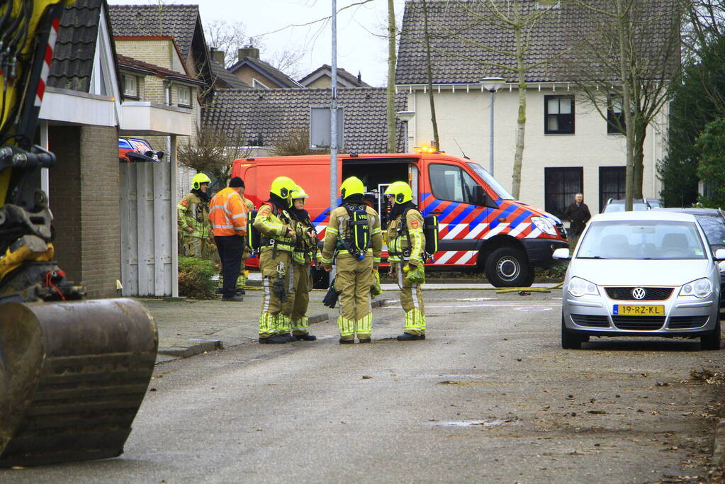 Woningen ontruimd wegens gaslekkage