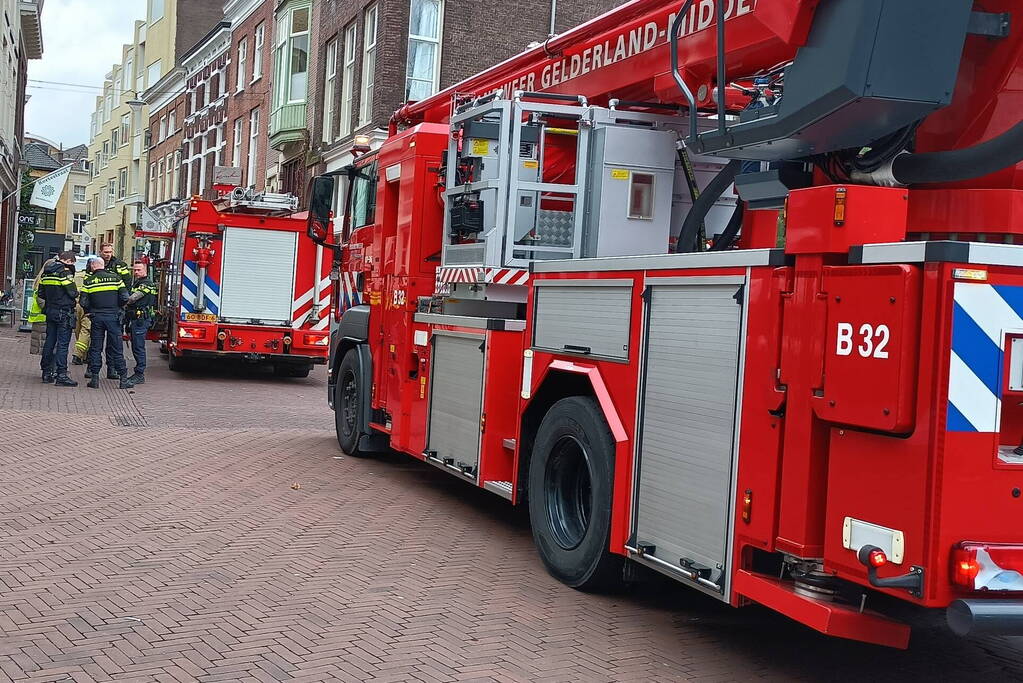 Brand in meterkast snel geblust