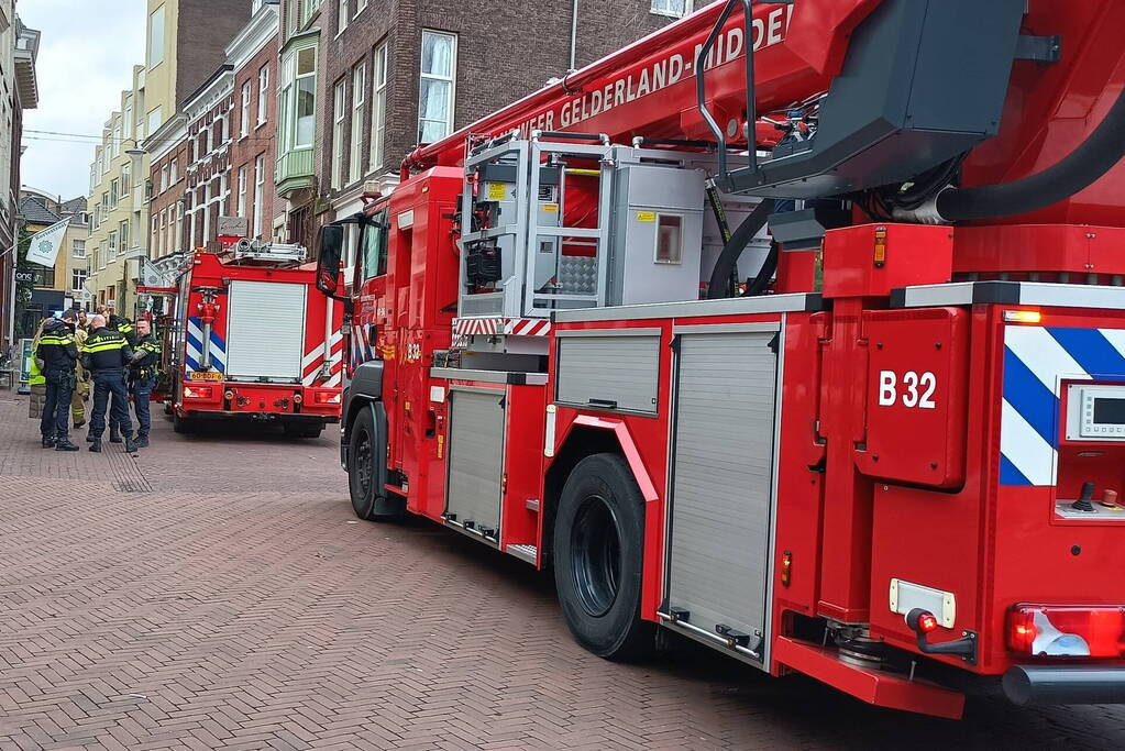 Brand in meterkast snel geblust