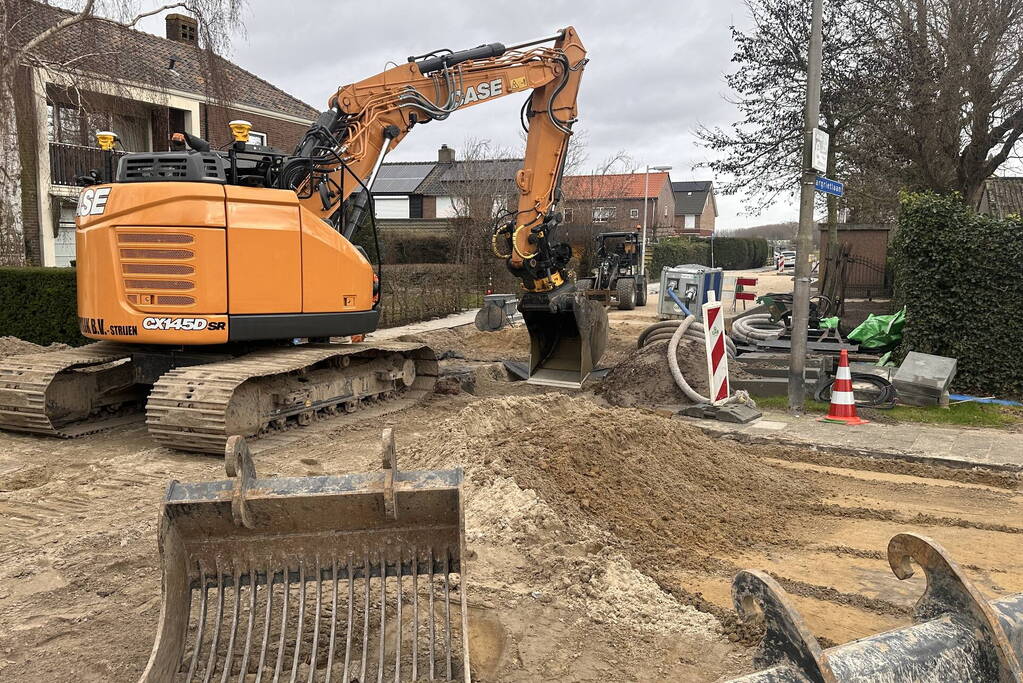 Woningen zonder water door gesprongen leiding tijden werkzaamheden