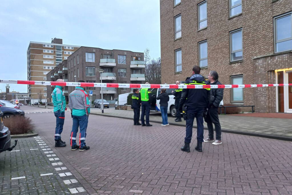 Veel politie ingezet voor boos persoon