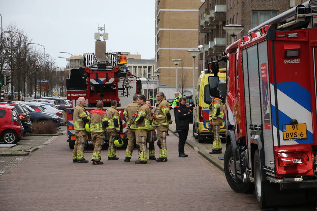 Veel politie ingezet voor boos persoon