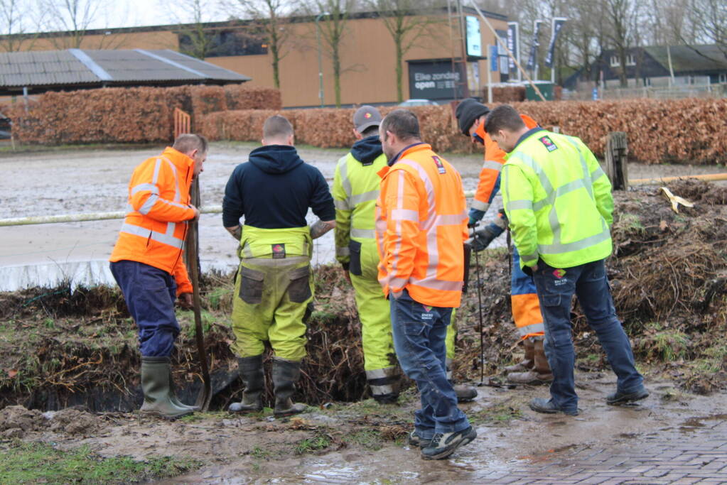 Brandweer ingezet voor gaslekkage