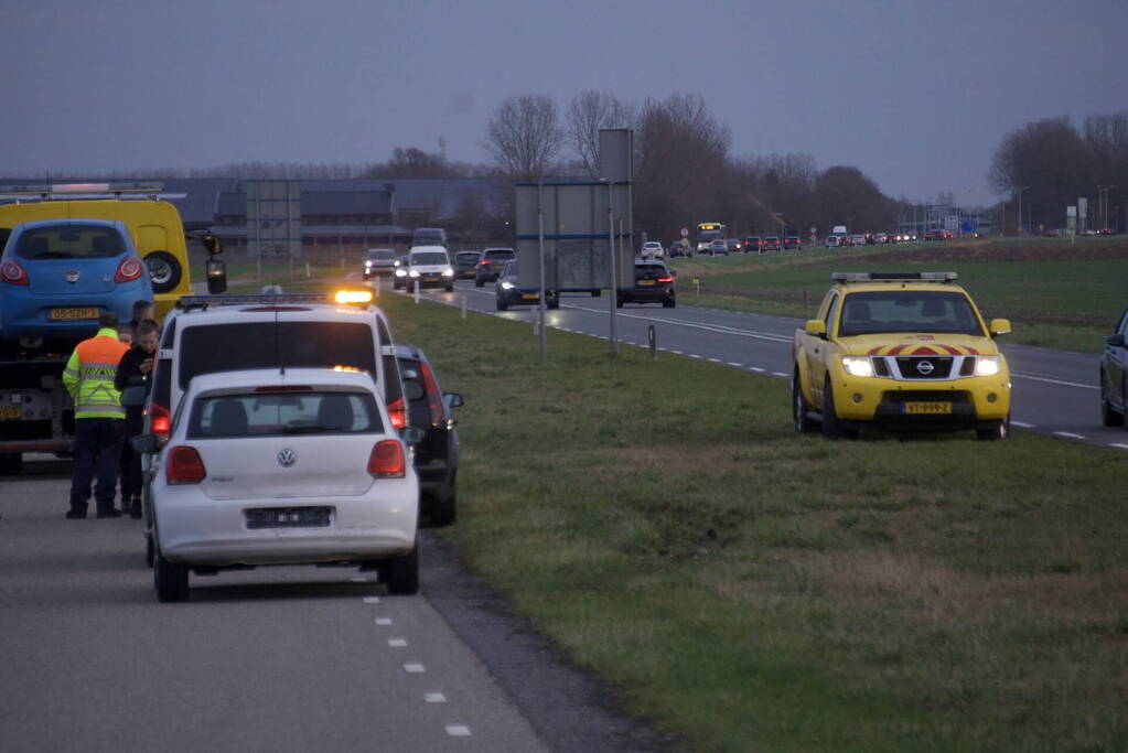 Fikse schade bij kop-staartbotsing