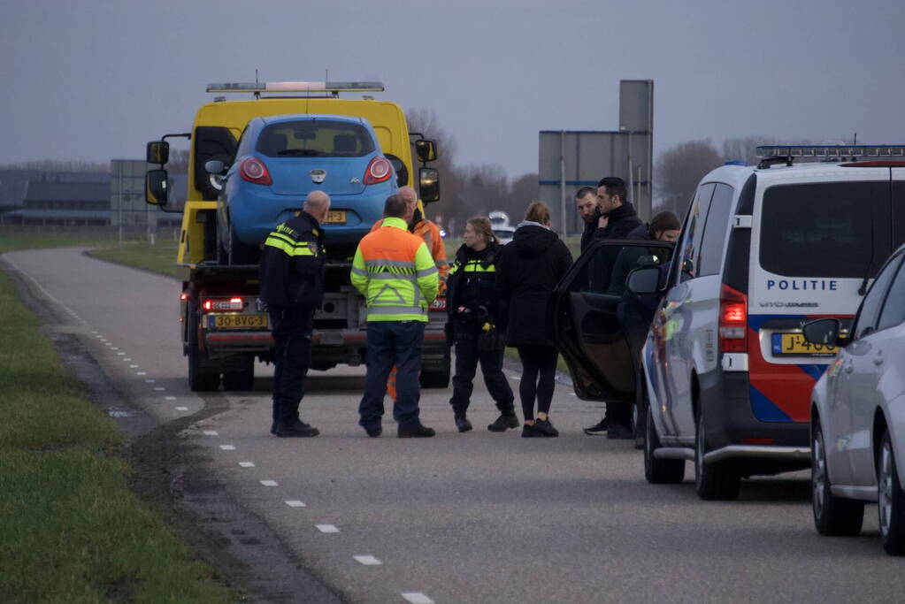 Fikse schade bij kop-staartbotsing