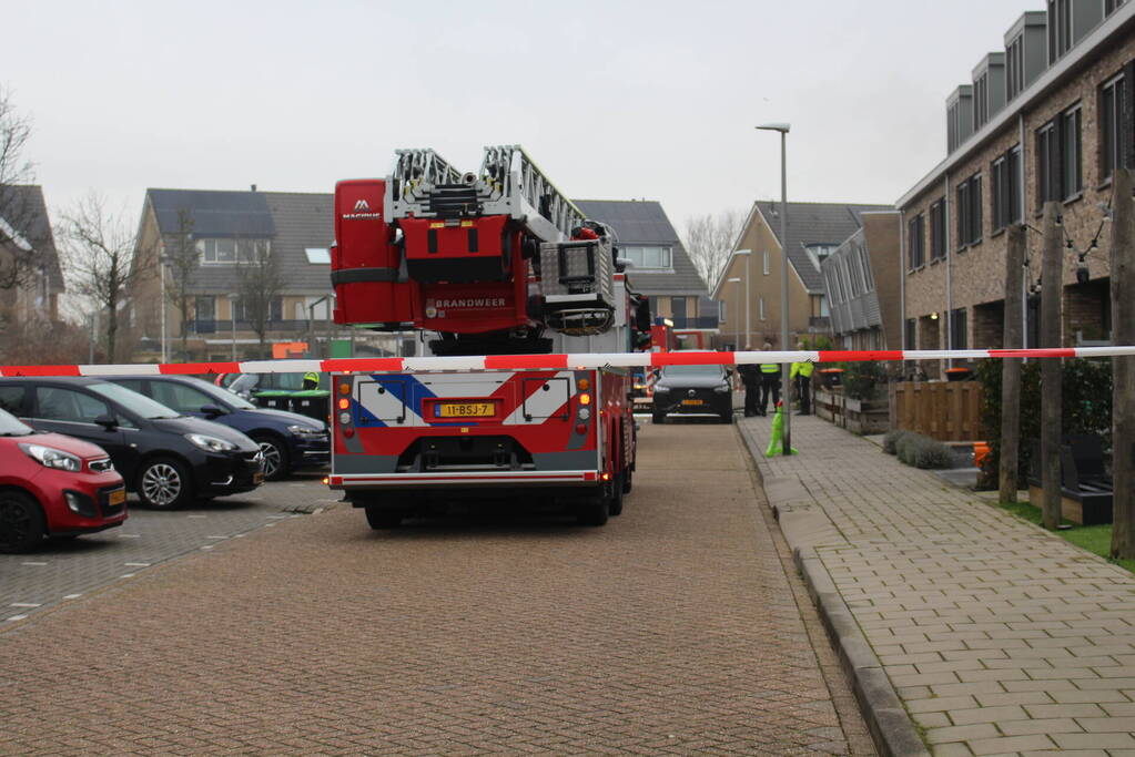 Woningbrand door kortsluiting in batterij