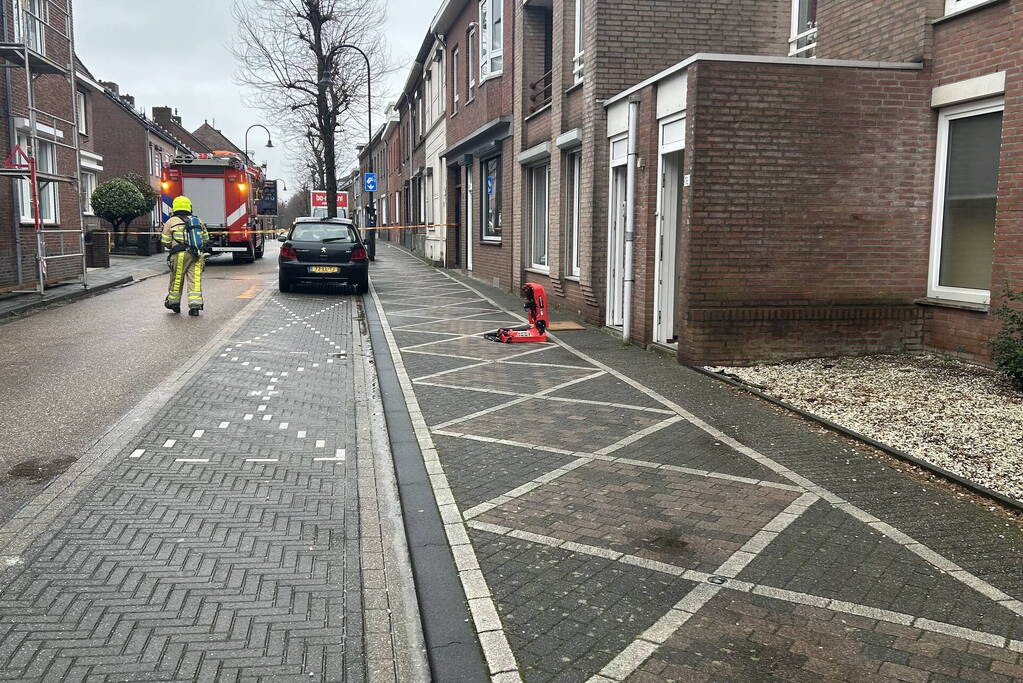 Ontruiming vanwege gaslekkage