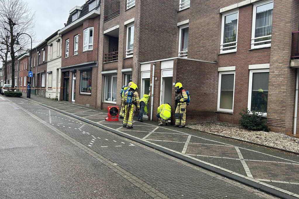 Ontruiming vanwege gaslekkage