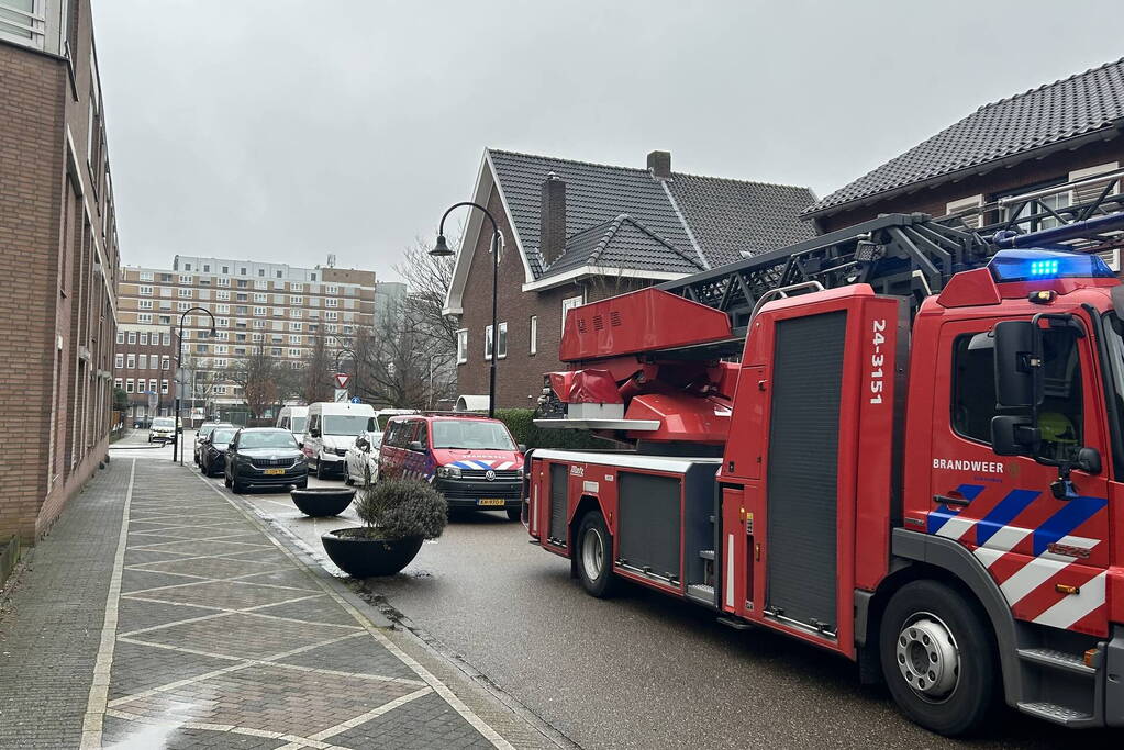 Ontruiming vanwege gaslekkage