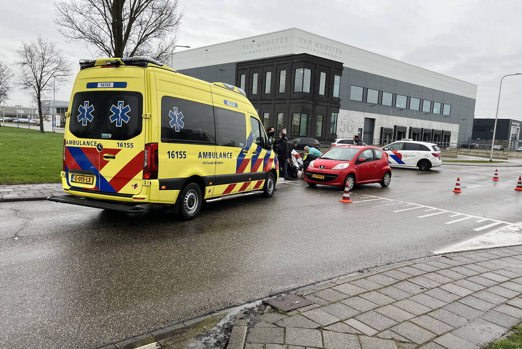 Fietser gewond bij ongeval