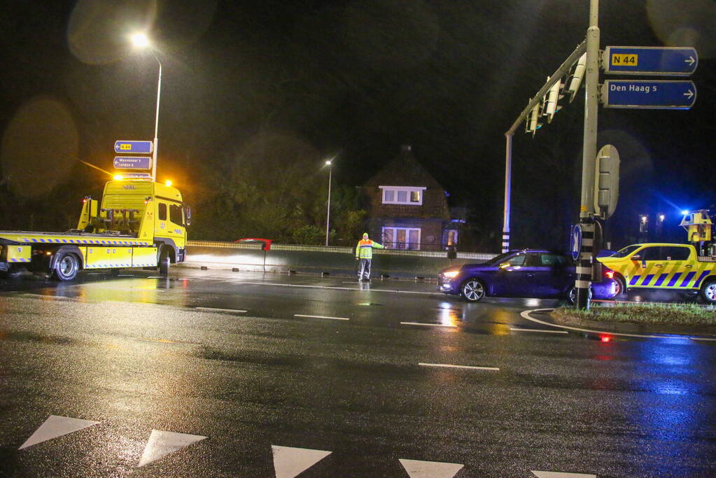 Flinke vertraging na kettingbotsing met meerdere voertuigen