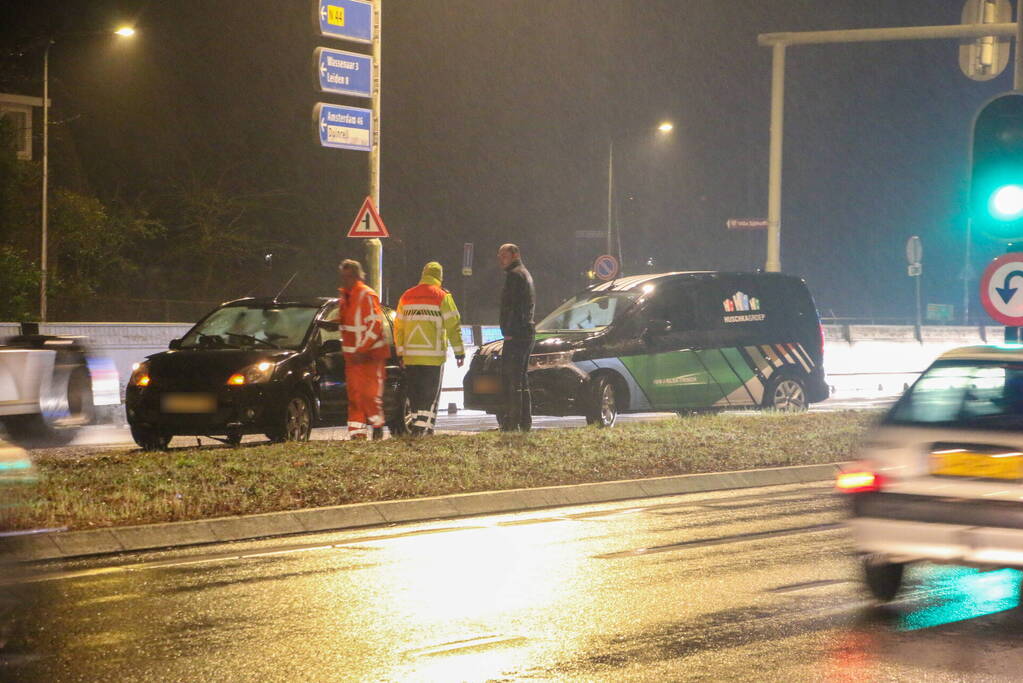 Flinke vertraging na kettingbotsing met meerdere voertuigen