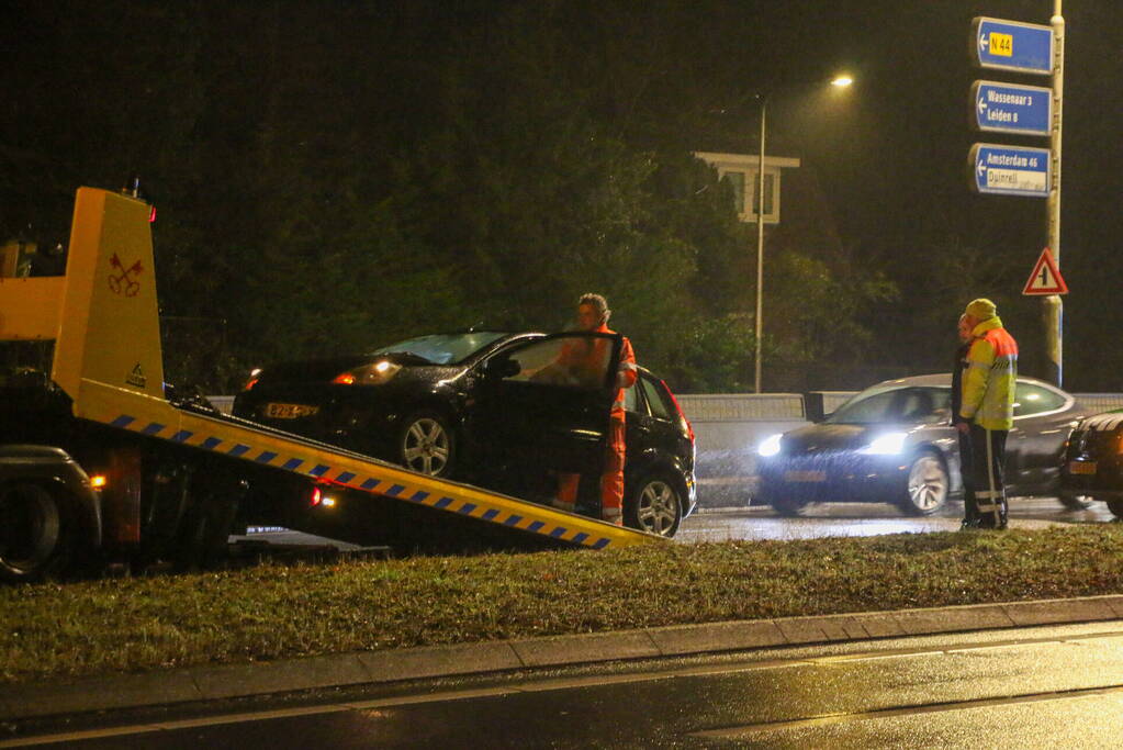 Flinke vertraging na kettingbotsing met meerdere voertuigen