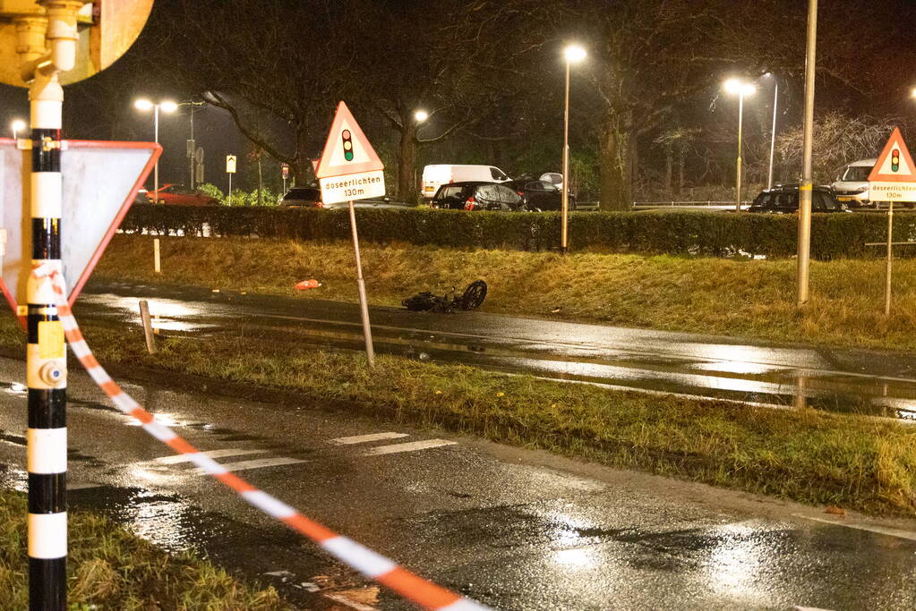 Automobilist rijdt door na ongeval met fatbike