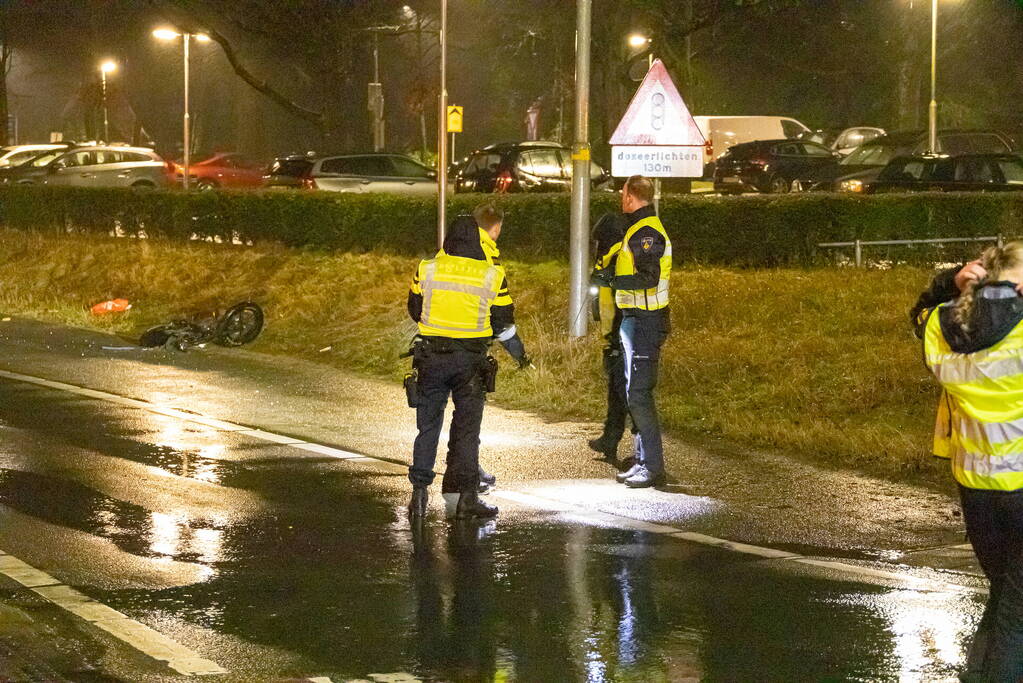 Automobilist rijdt door na ongeval met fatbike