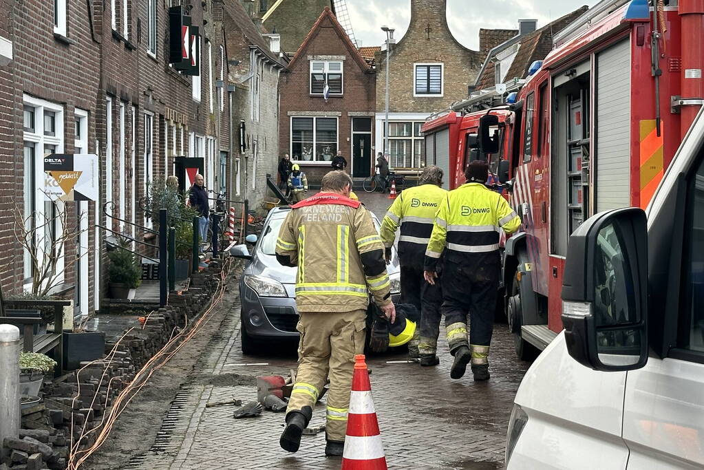 Aanleg glasvezel zorgt wederom voor gaslekkage