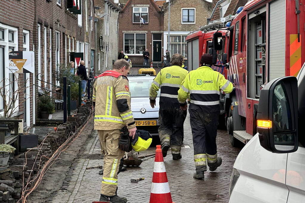 Aanleg glasvezel zorgt wederom voor gaslekkage