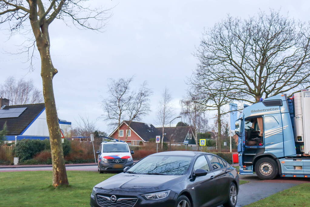 Politie onderzoekt mogelijke overval op vrachtwagenchauffeur