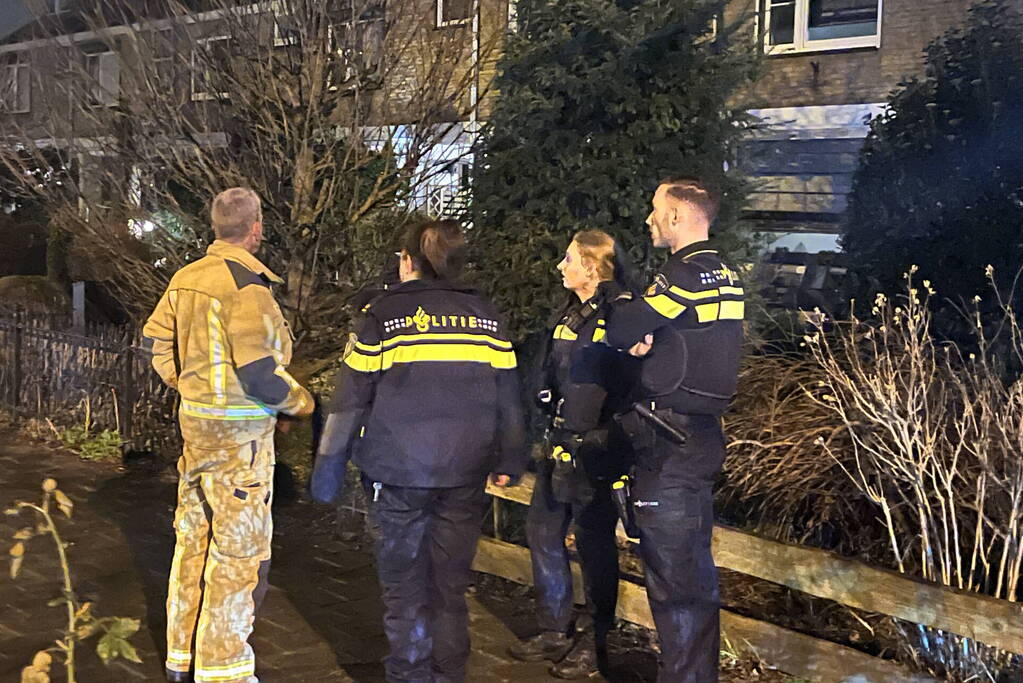 Brand in woning snel geblust