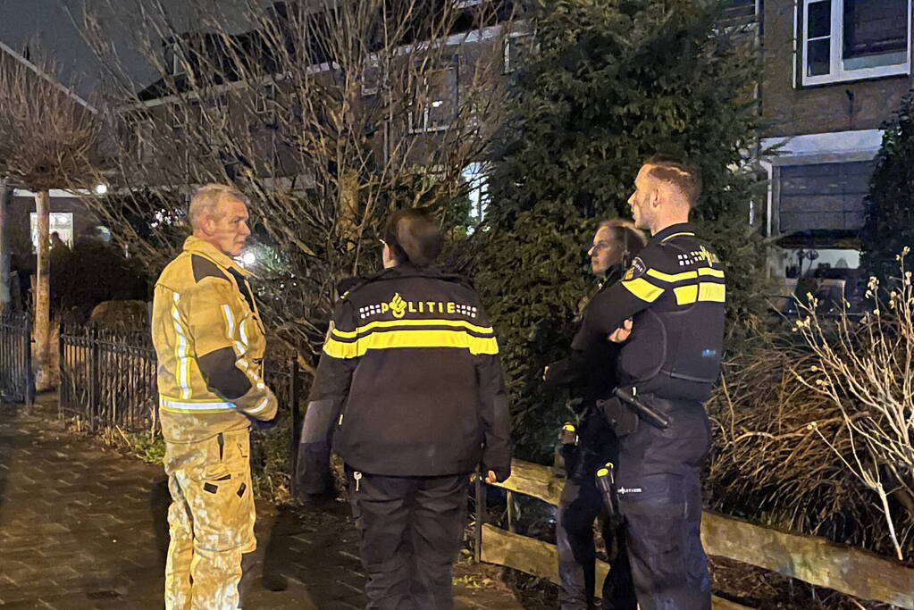 Brand in woning snel geblust