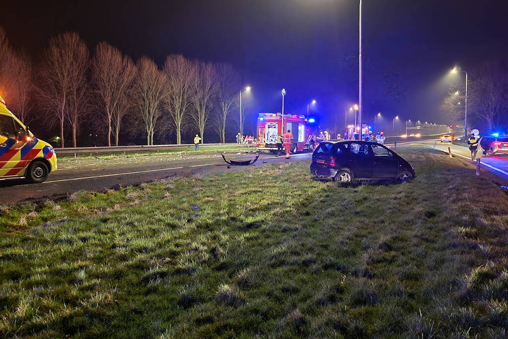 Twee doden bij ernstig ongeval op snelweg