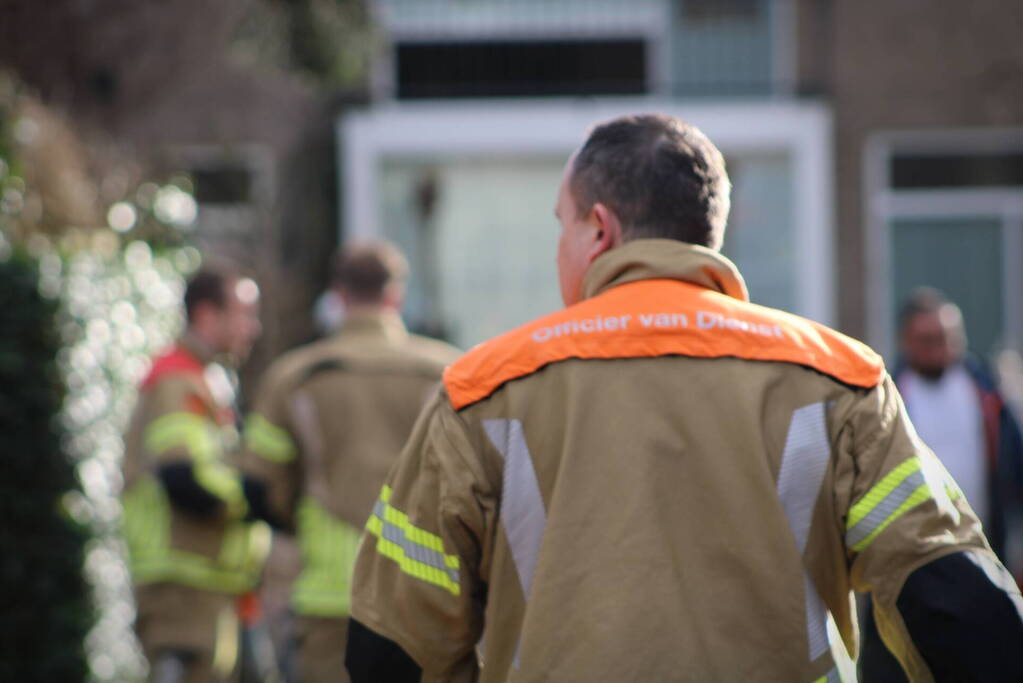 Gasleiding geraakt tijdens werkzaamheden