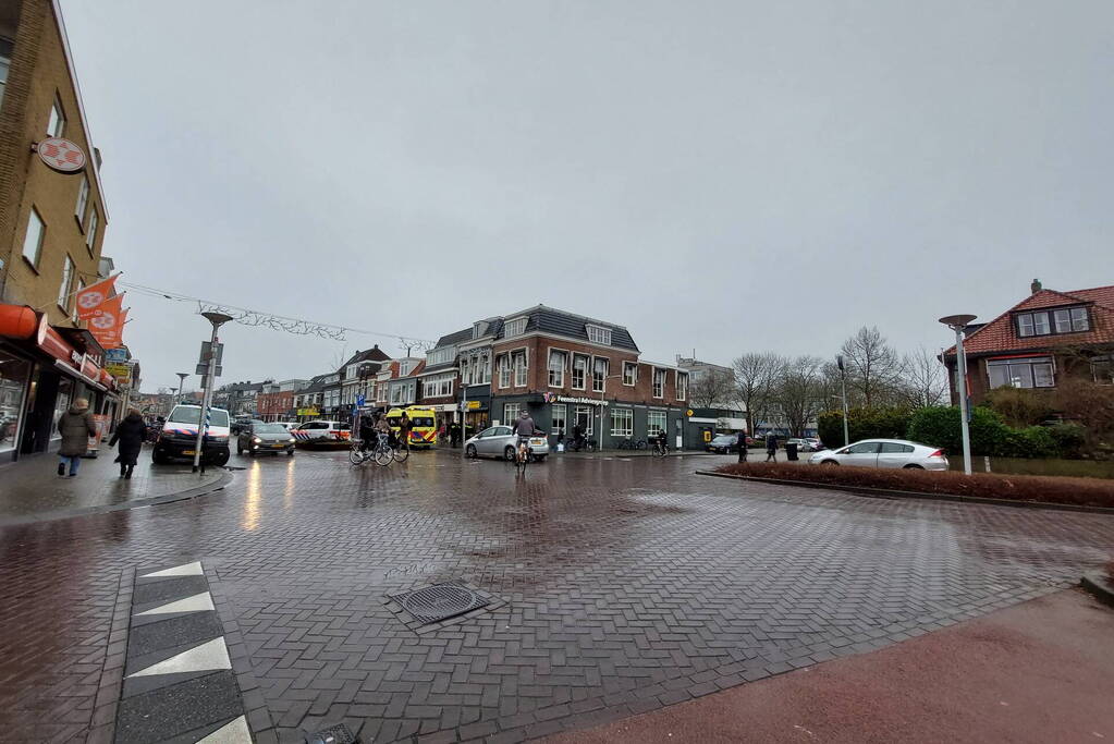 Fietser komt in aanrijding met personenauto