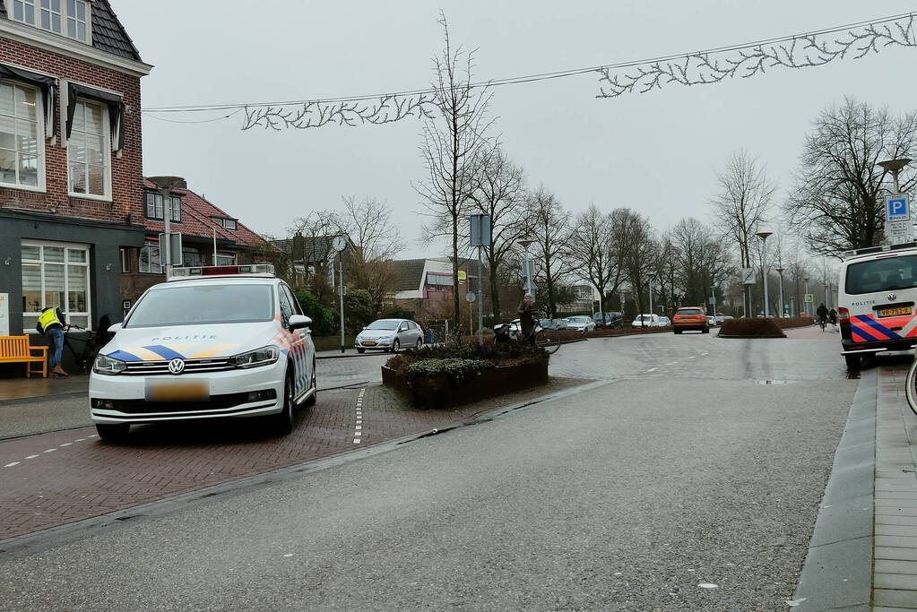 Fietser komt in aanrijding met personenauto