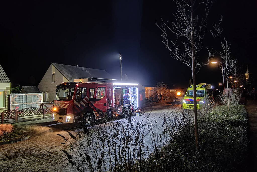 Brand in woning snel geblust