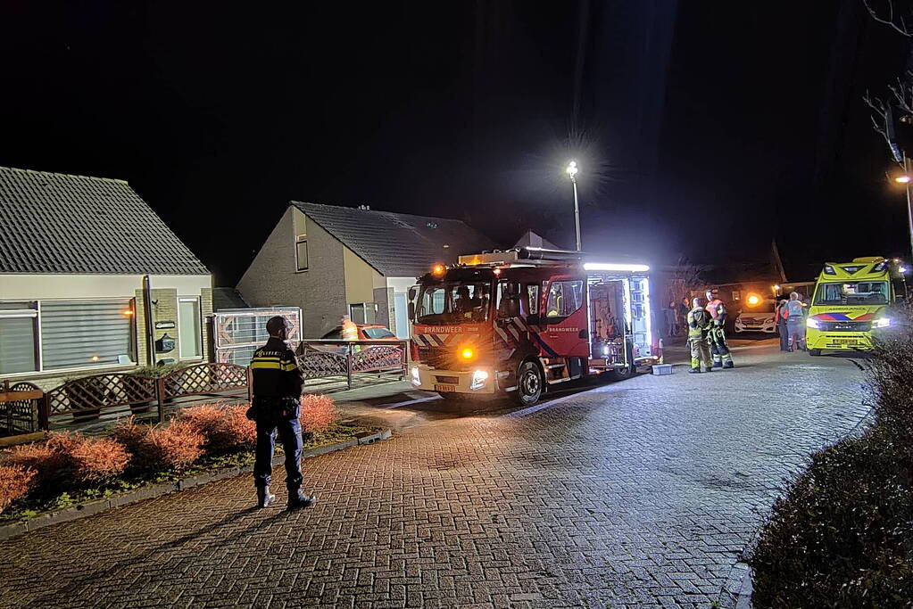 Brand in woning snel geblust