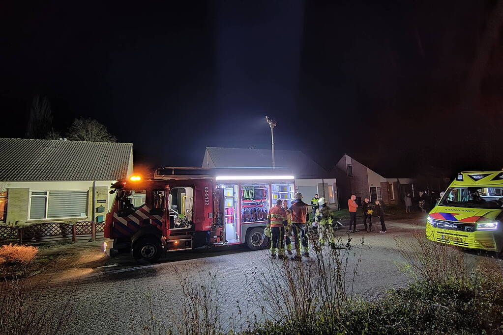 Brand in woning snel geblust