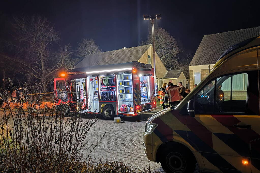 Brand in woning snel geblust