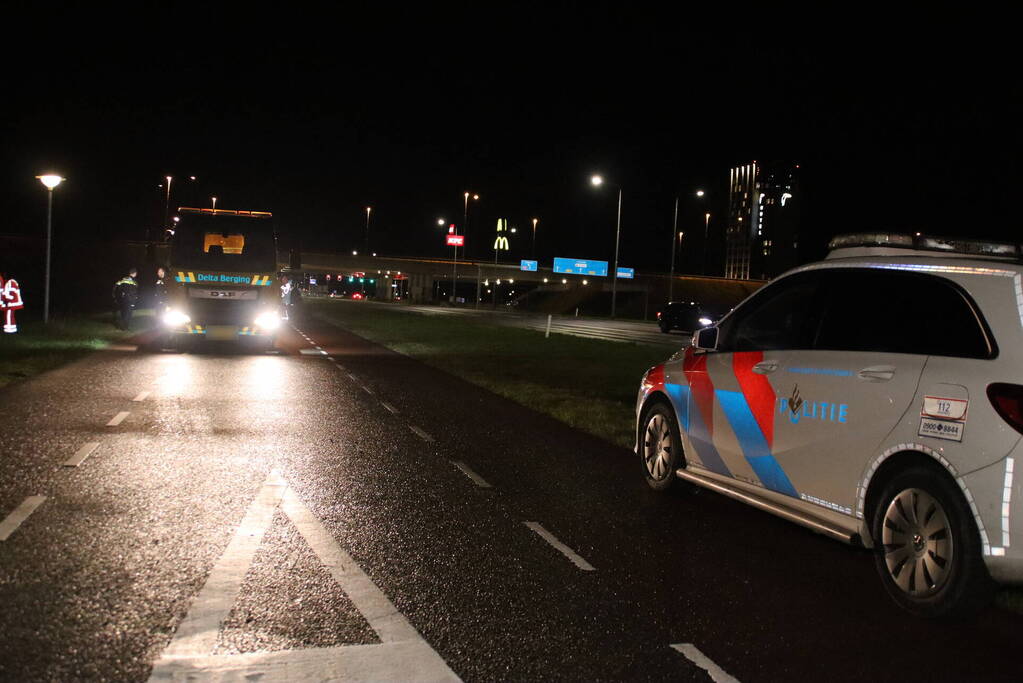 Bestuurder na crash opgepakt voor rijden onder invloed