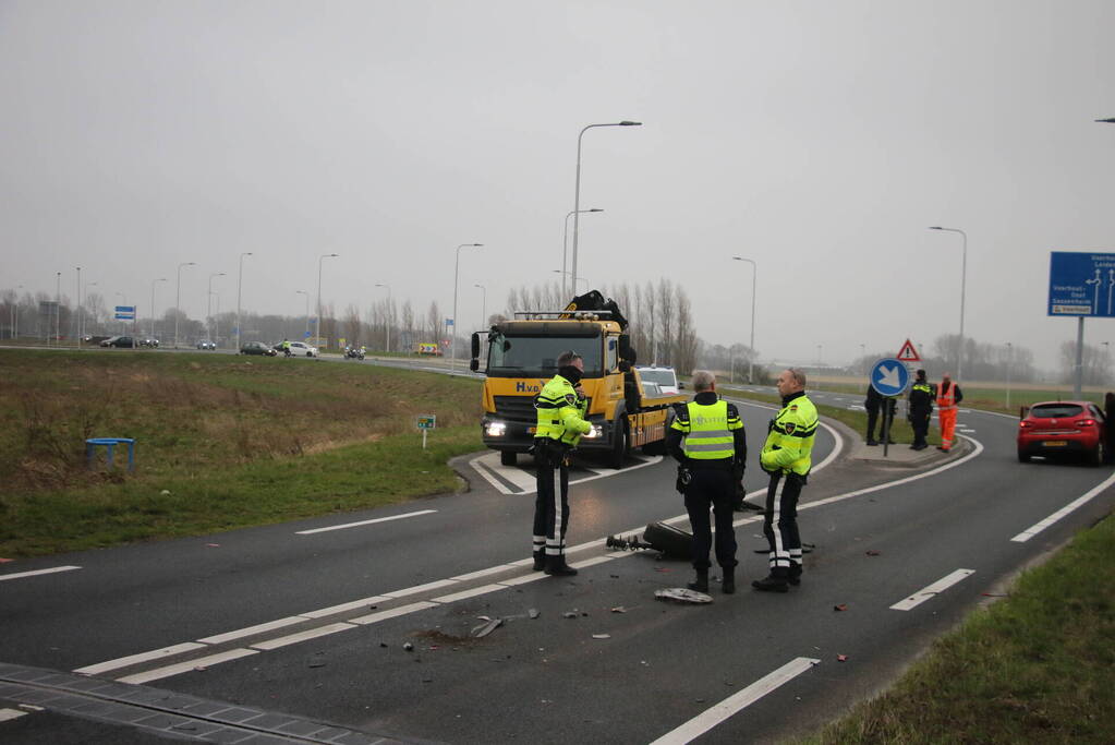 Veel bekeuringen bij frontale botsing