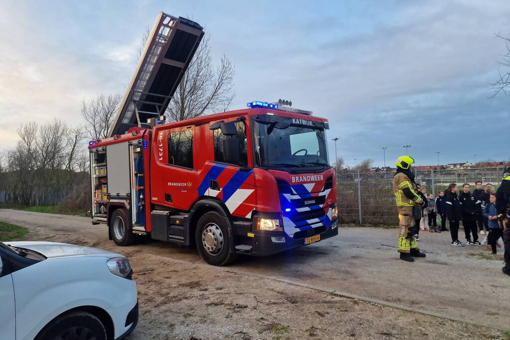 Brandstichting in duingebied door jeugd