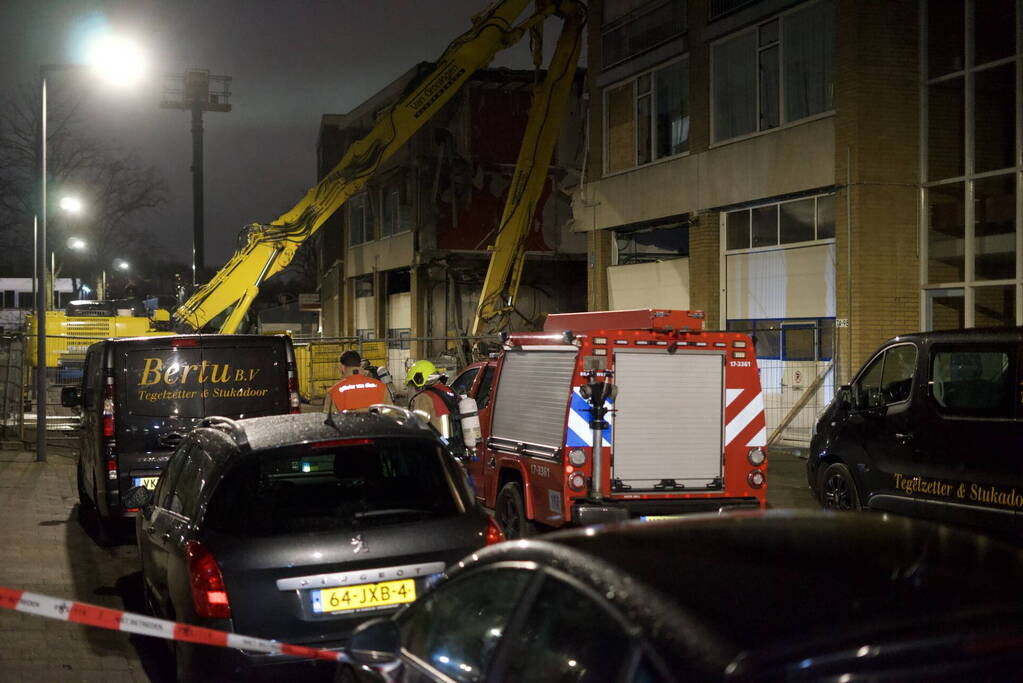 Onderzoek naar lekkage bij gebouw waar eerder explosie was