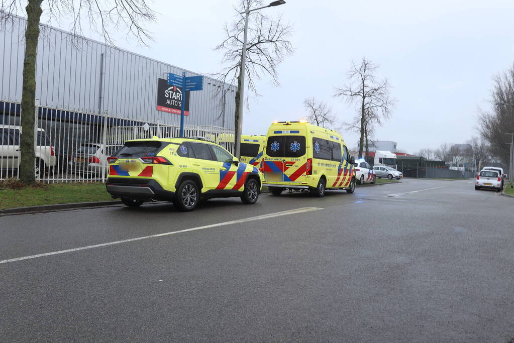 Traumateam ingezet voor incident in bedrijfspand