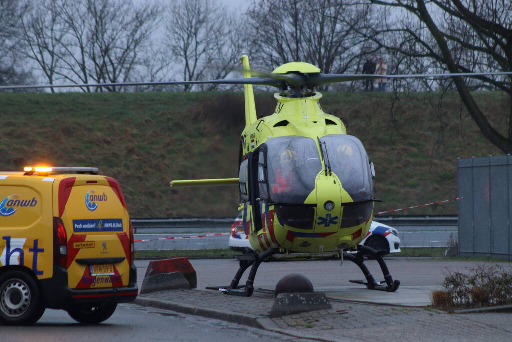 Traumateam ingezet voor incident in bedrijfspand