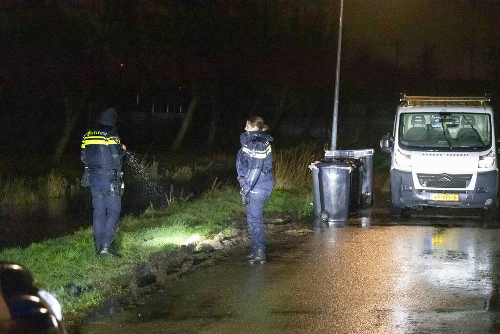 Politie onderzoekt een mogelijke schietpartij