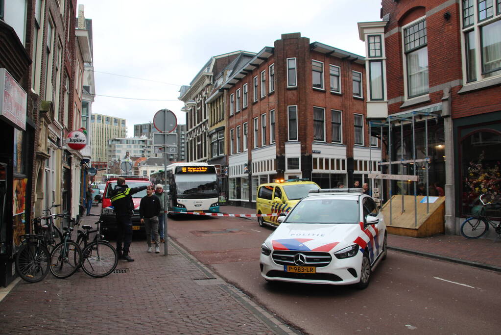 Straat afgesloten vanwege gaslekkage