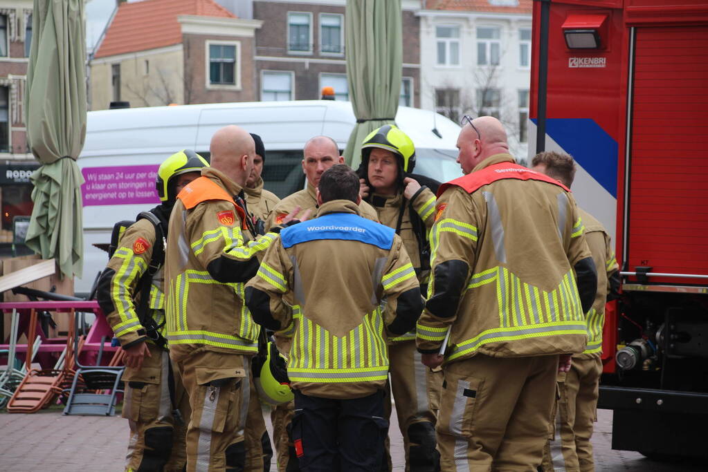 Straat afgesloten vanwege gaslekkage