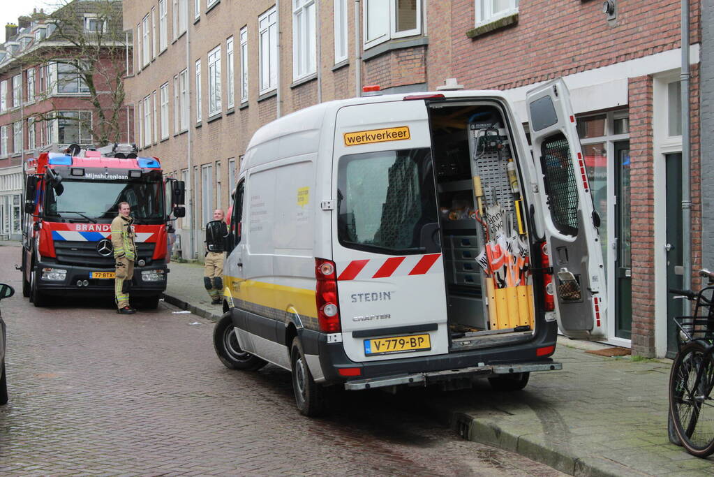 Onderzoek naar gaslucht in woning