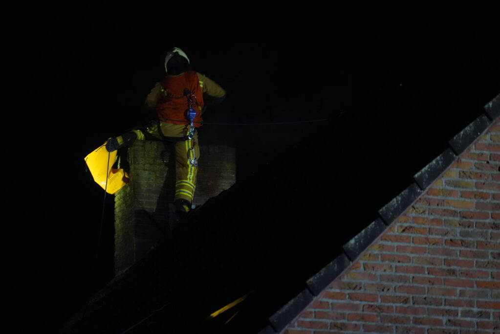 Nieuw systeem ingezet bij schoorsteenbrand